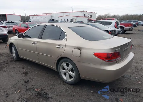 2005 Lexus Es 330 z USA, uszkodzony, nr VIN JTHBA30G355083596